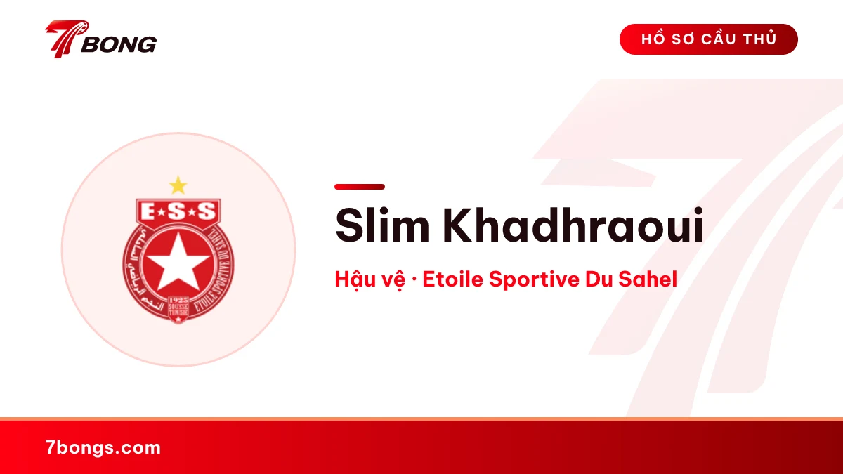 Slim Khadhraoui — Etoile Sportive Du Sahel