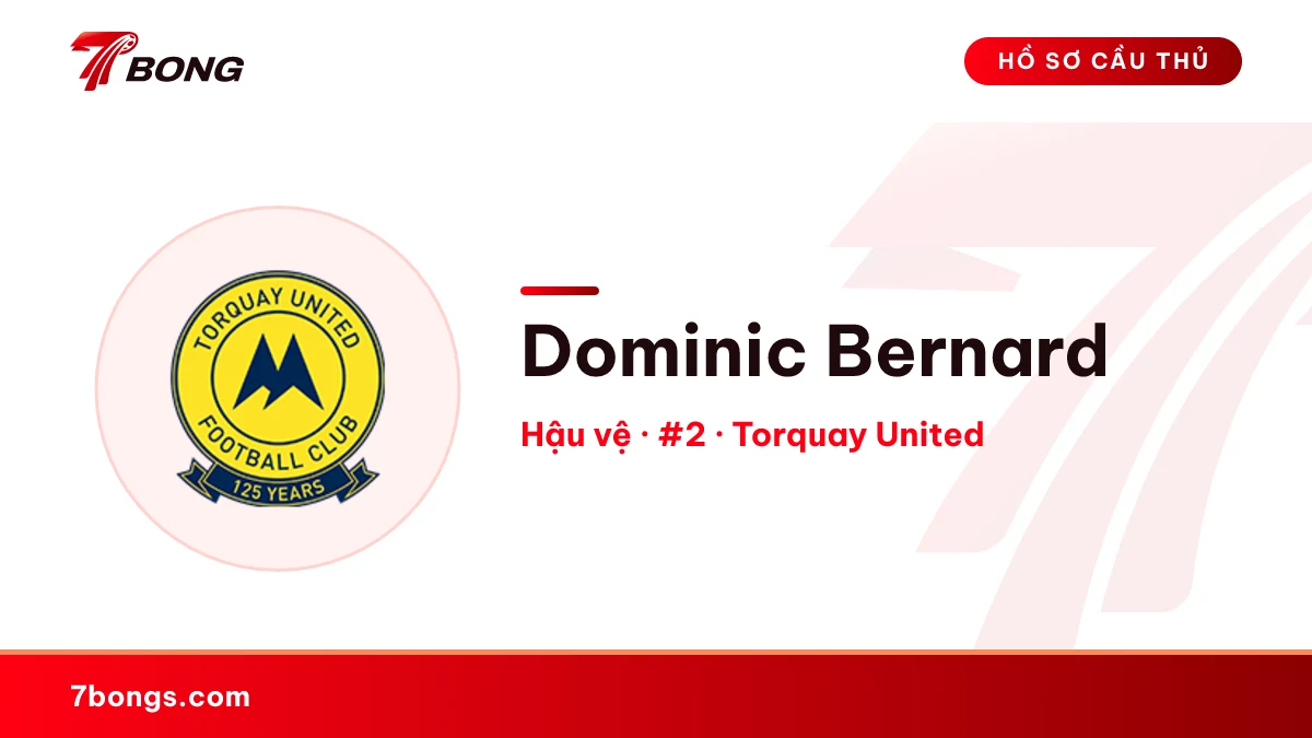 Dominic Bernard — Torquay United