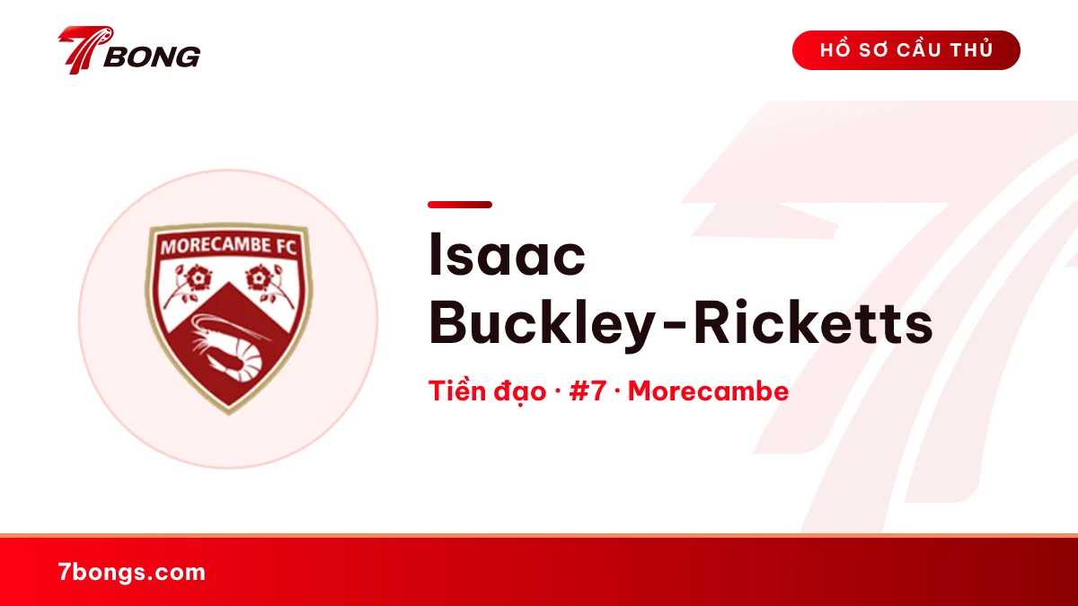 Isaac Buckley-Ricketts — Morecambe