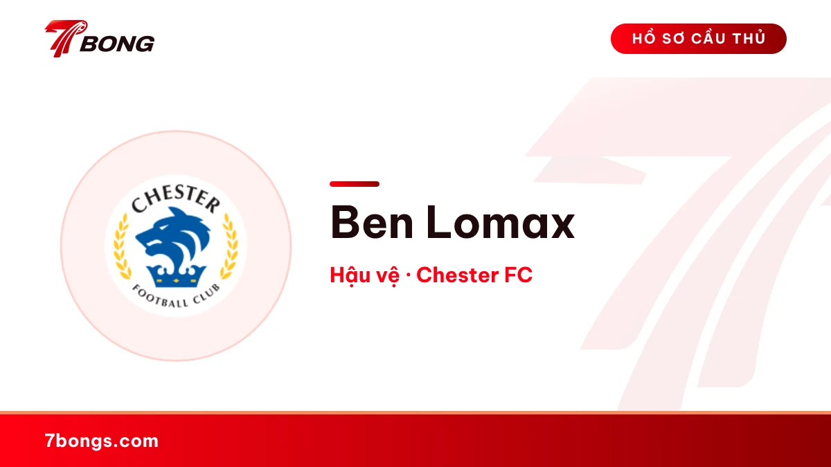 Ben Lomax — Chester FC