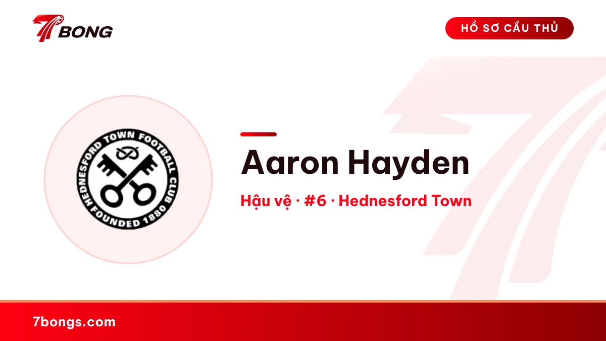 Aaron Hayden — Hednesford Town
