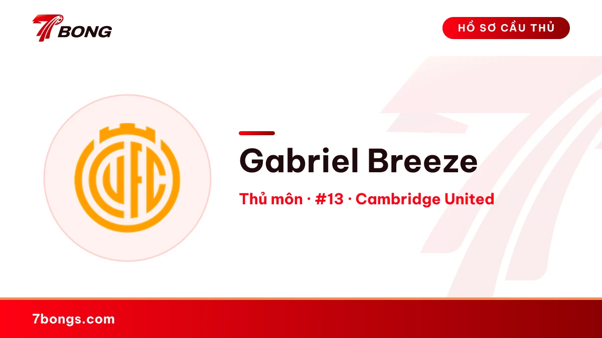 Gabriel Breeze — Cambridge United