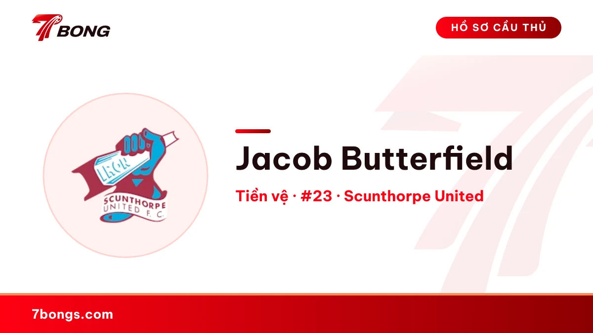 Jacob Butterfield — Scunthorpe United