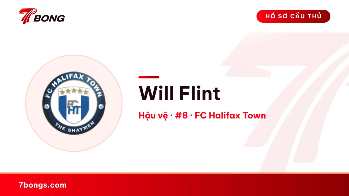 Will Flint — FC Halifax Town