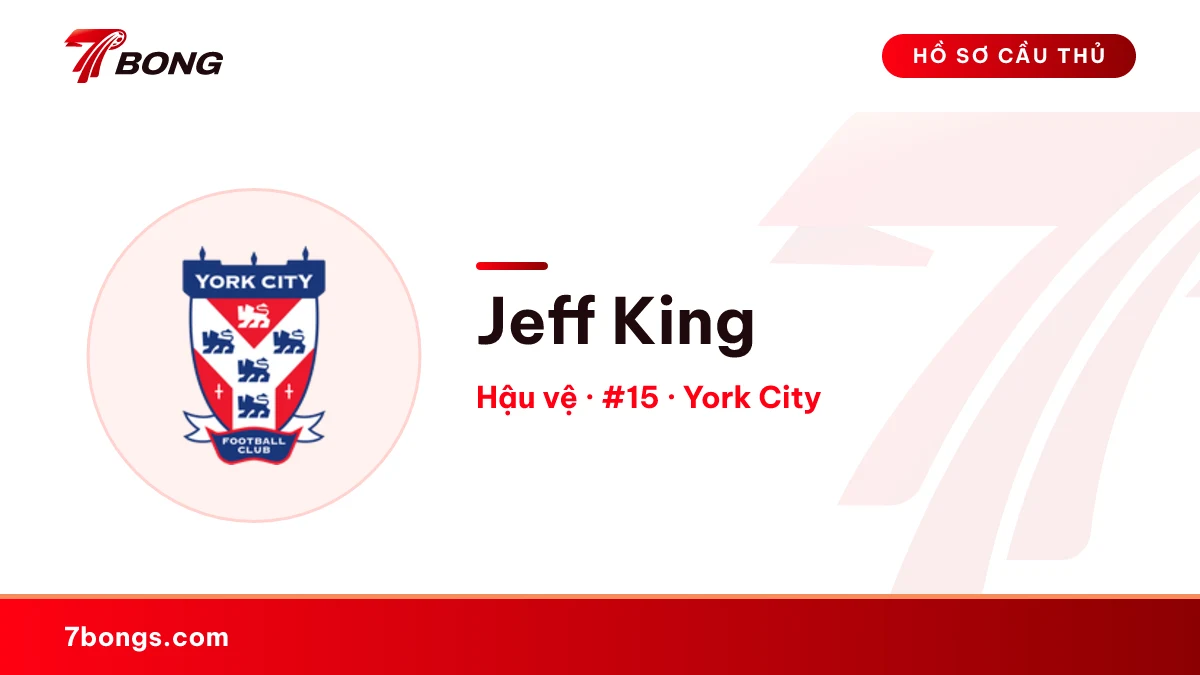 Jeff King — York City