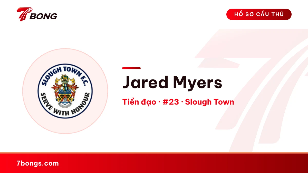 Jared Myers — Slough Town