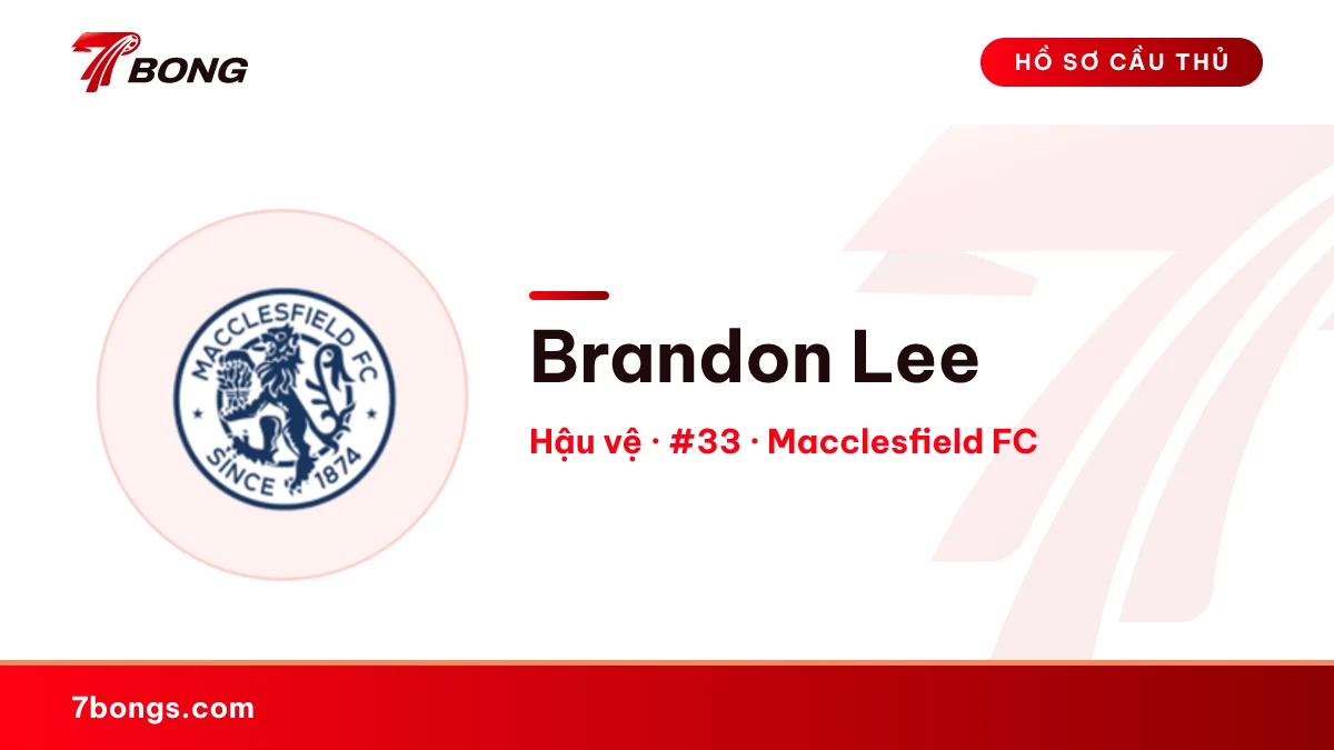 Brandon Lee — Macclesfield FC