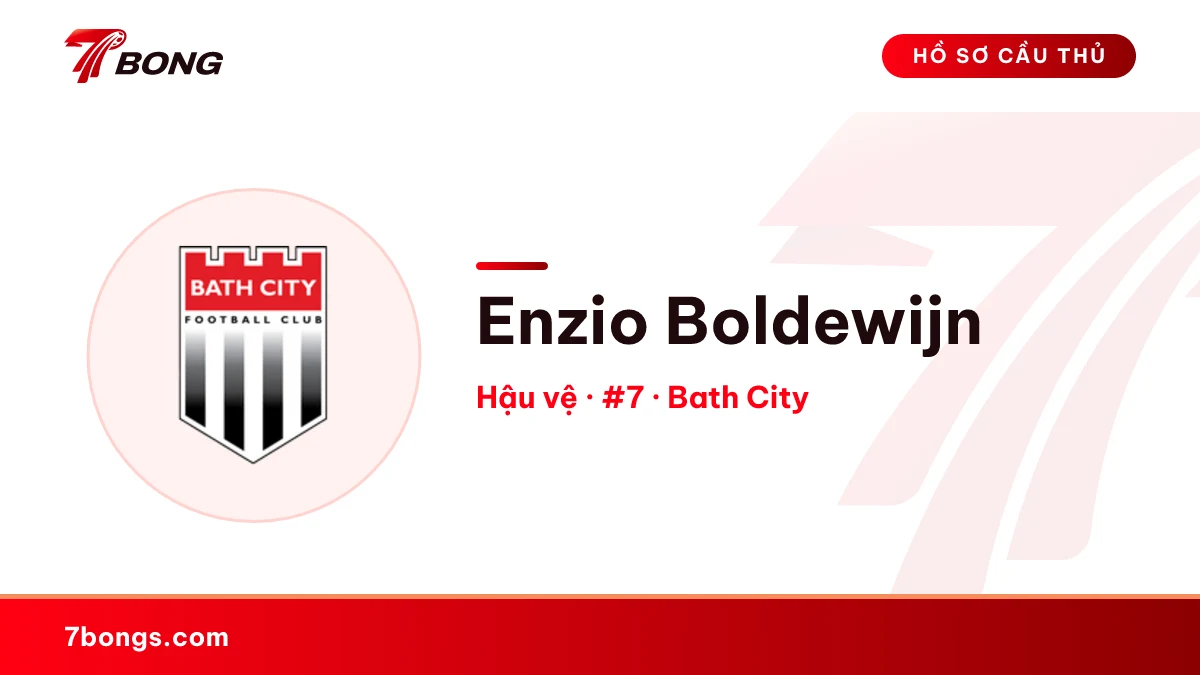 Enzio Boldewijn — Bath City