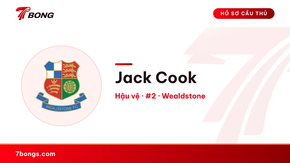 Jack Cook — Wealdstone