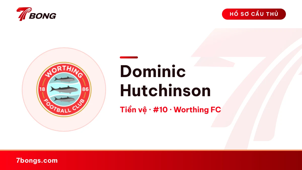 Dominic Hutchinson — Worthing FC