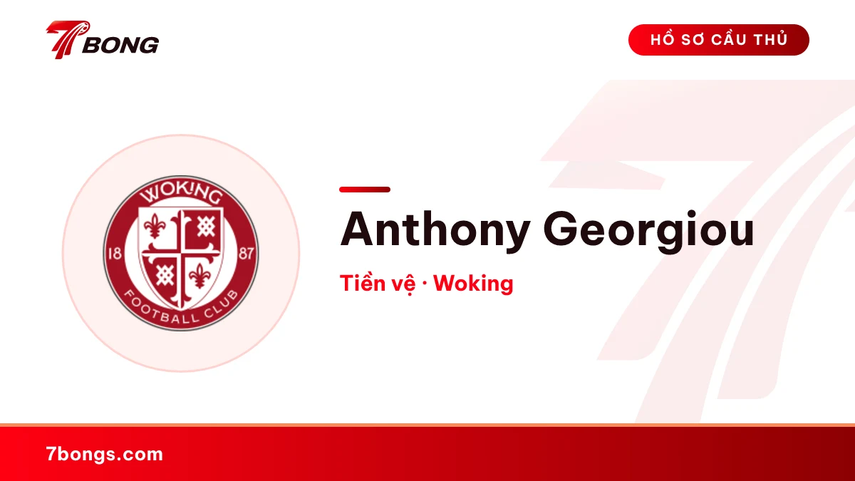 Anthony Georgiou — Woking