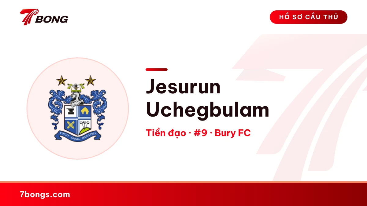 Jesurun Uchegbulam — Bury FC