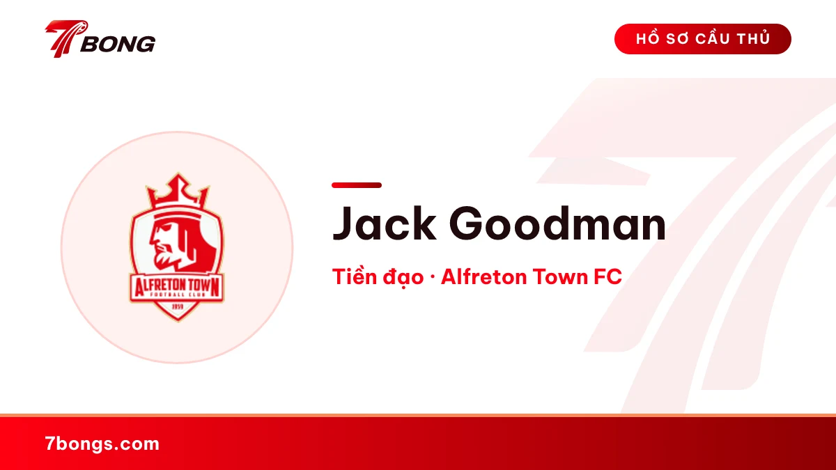 Jack Goodman — Alfreton Town FC
