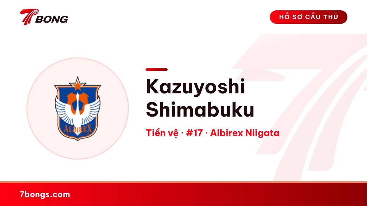 Kazuyoshi Shimabuku — Albirex Niigata