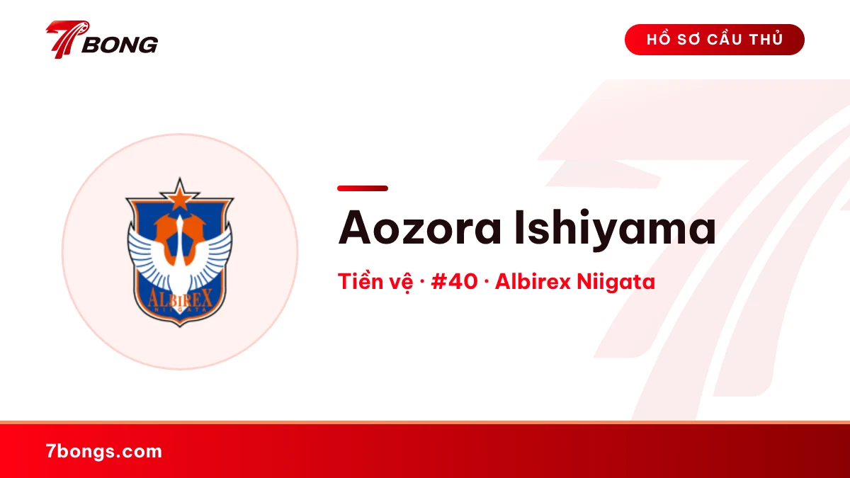 Aozora Ishiyama — Albirex Niigata