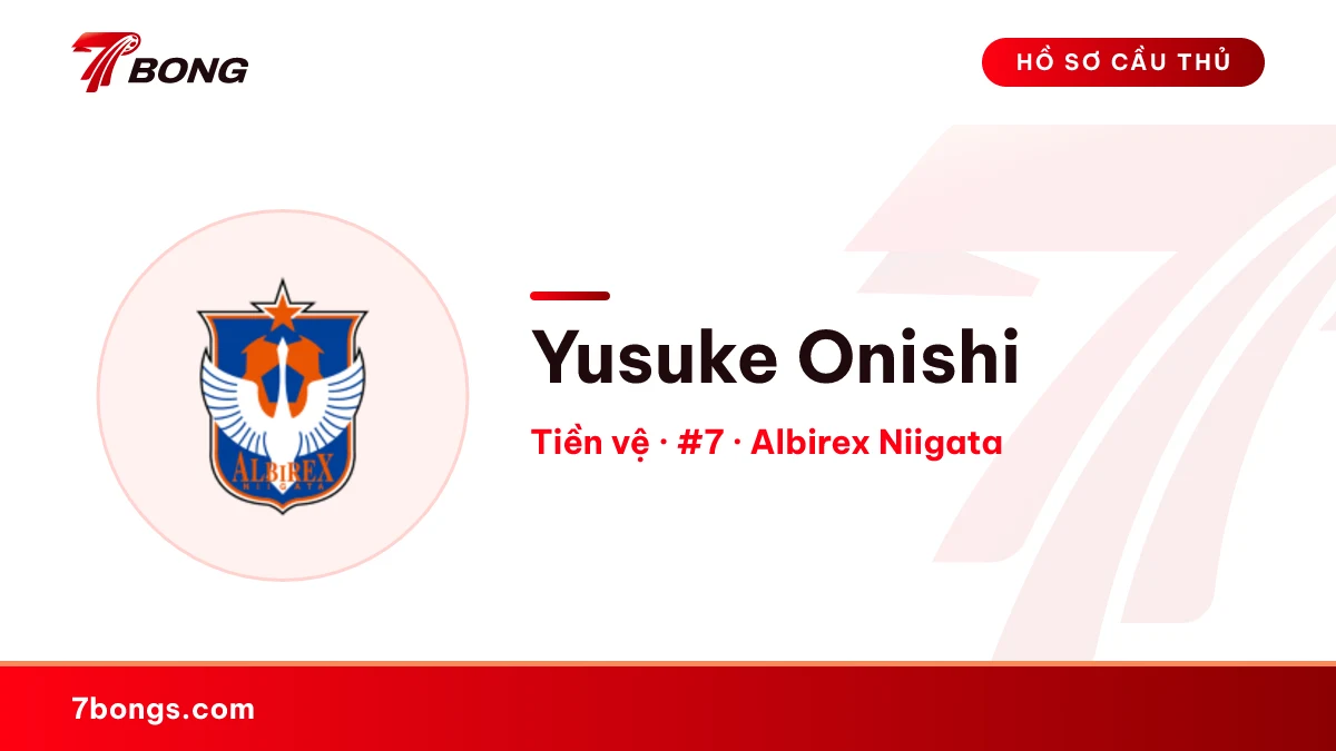 Yusuke Onishi — Albirex Niigata