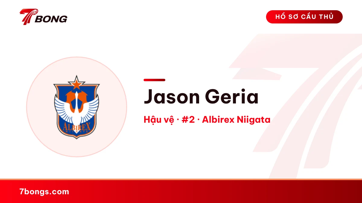 Jason Geria — Albirex Niigata