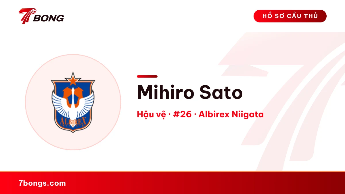 Mihiro Sato — Albirex Niigata