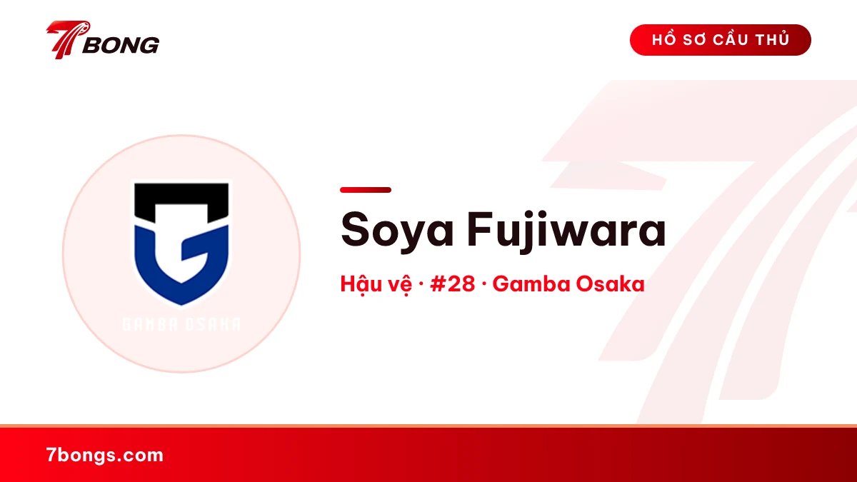 Soya Fujiwara — Gamba Osaka