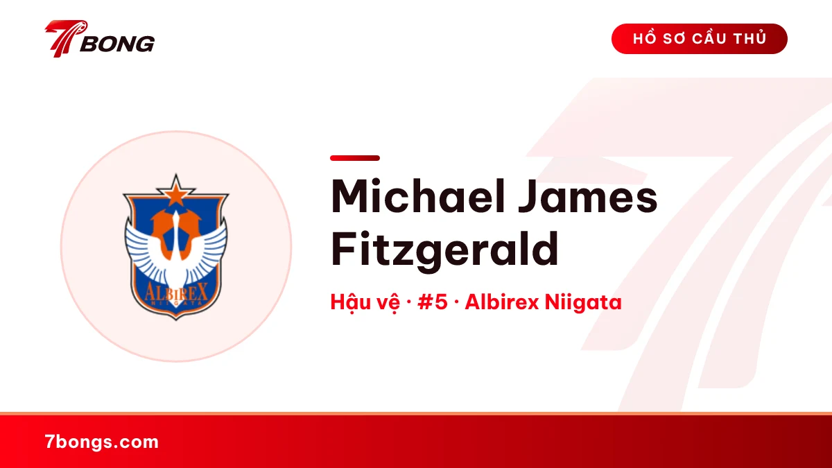 Michael James Fitzgerald — Albirex Niigata