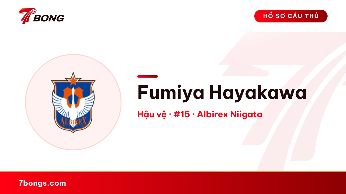 Fumiya Hayakawa — Albirex Niigata