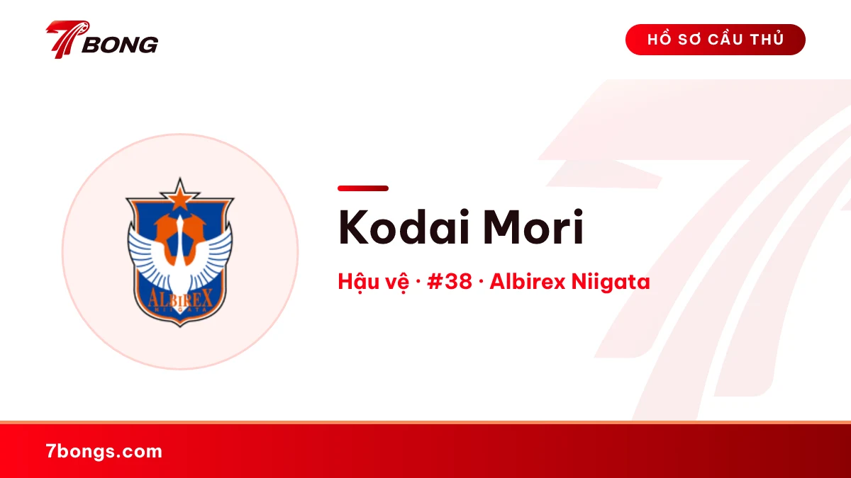 Kodai Mori — Albirex Niigata