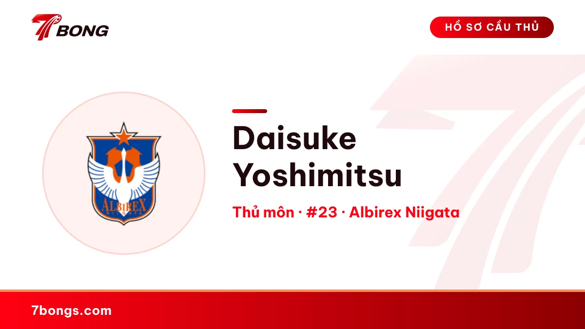 Daisuke Yoshimitsu — Albirex Niigata