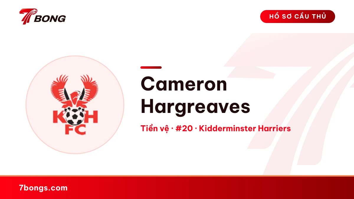 Cameron Hargreaves — Kidderminster Harriers