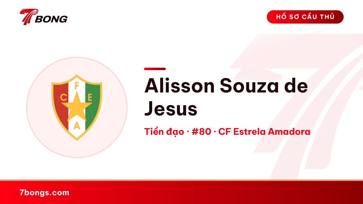 Alisson Souza de Jesus — CF Estrela Amadora