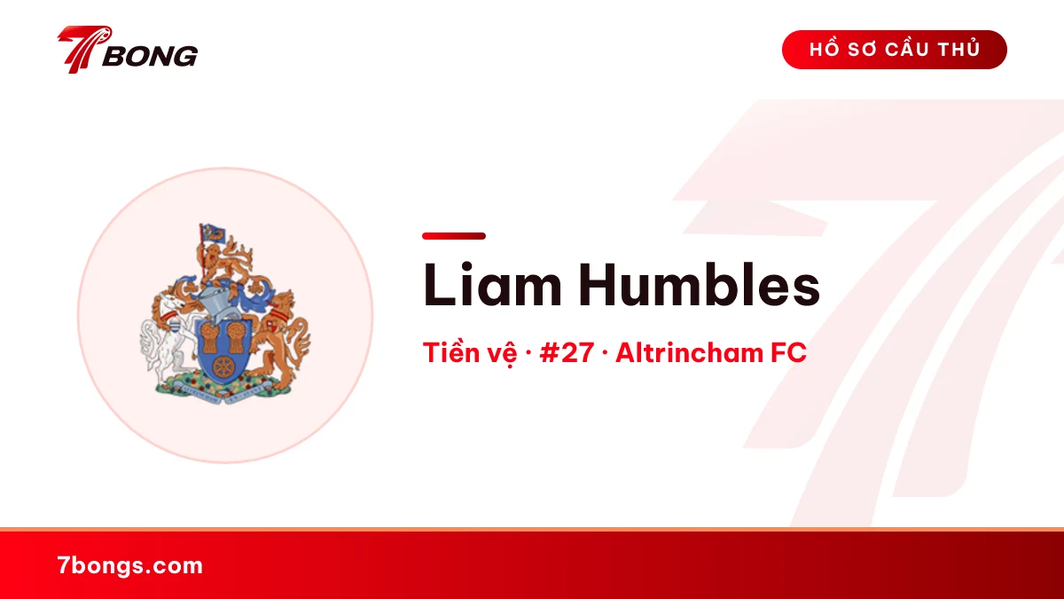 Liam Humbles — Altrincham FC