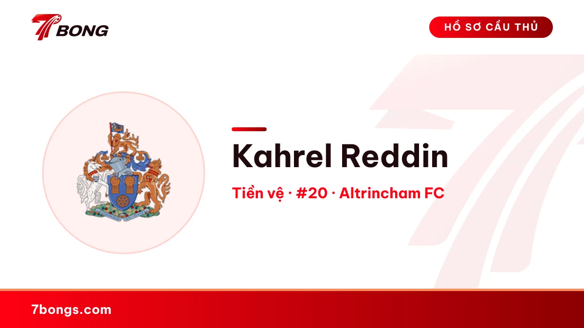 Kahrel Reddin — Altrincham FC