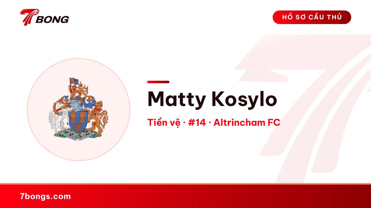 Matty Kosylo — Altrincham FC