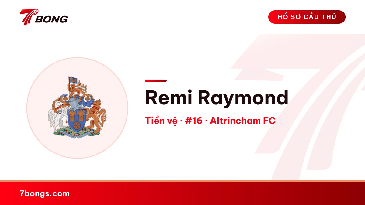 Remi Raymond — Altrincham FC
