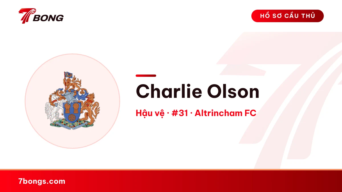 Charlie Olson — Altrincham FC