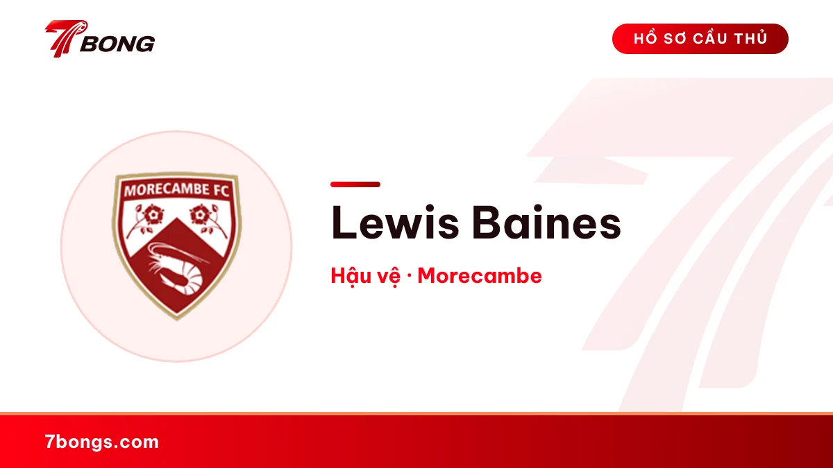 Lewis Baines — Morecambe
