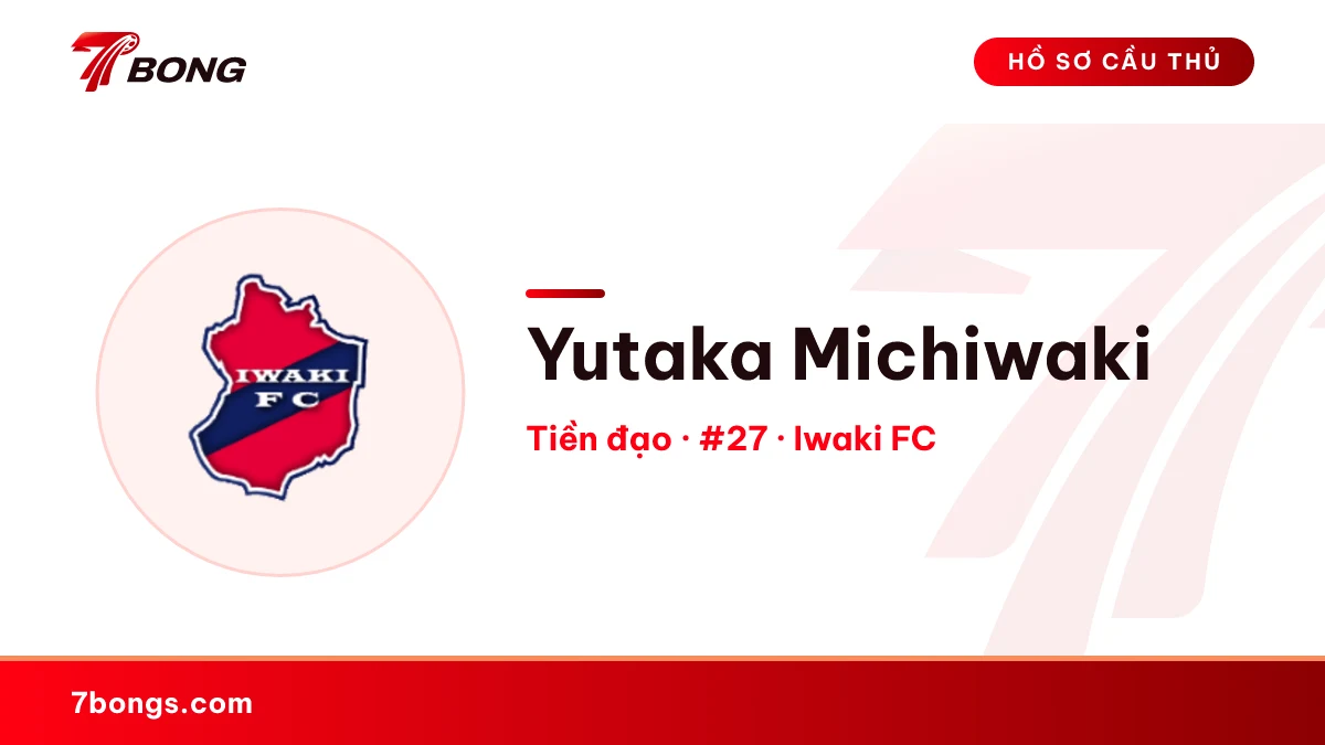 Yutaka Michiwaki — Iwaki FC
