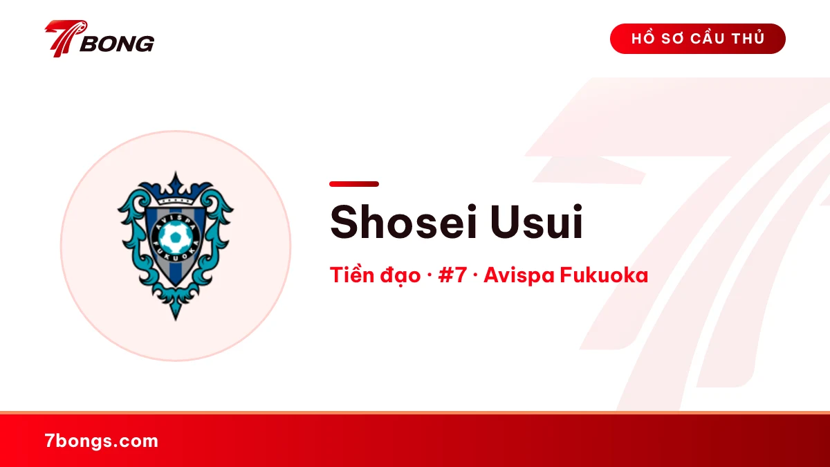 Shosei Usui — Avispa Fukuoka