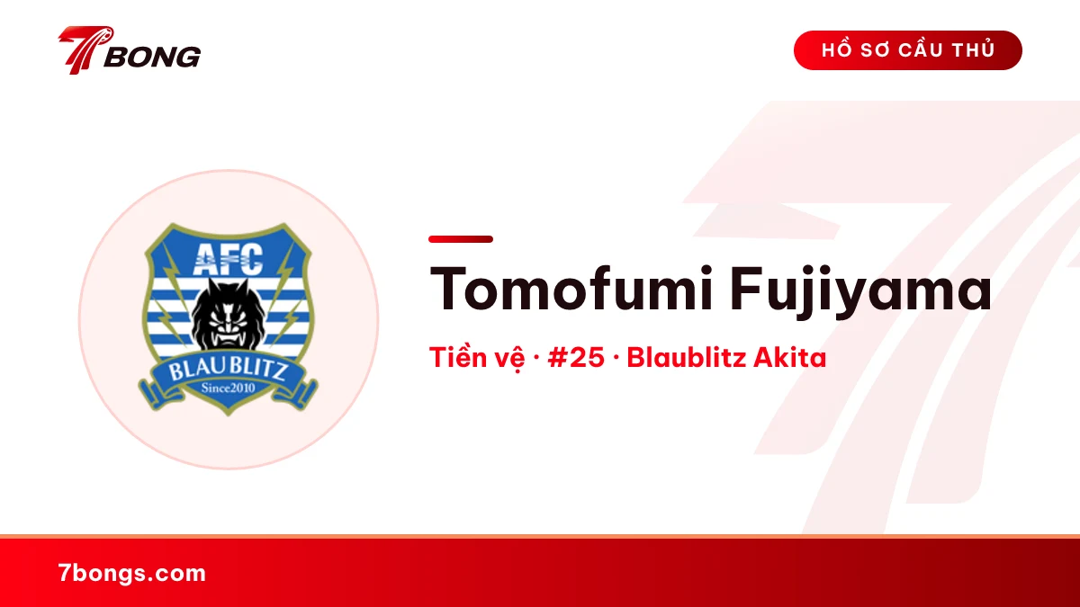 Tomofumi Fujiyama — Blaublitz Akita