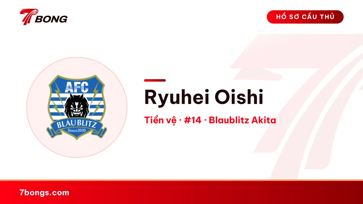 Ryuhei Oishi — Blaublitz Akita