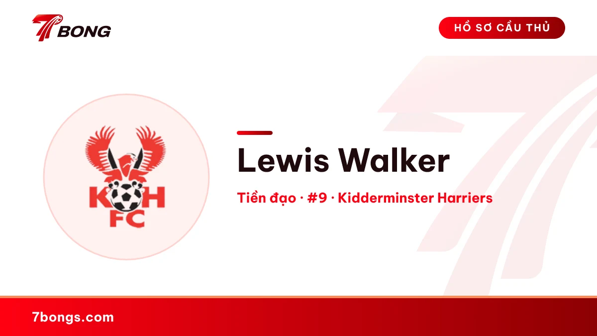 Lewis Walker — Kidderminster Harriers
