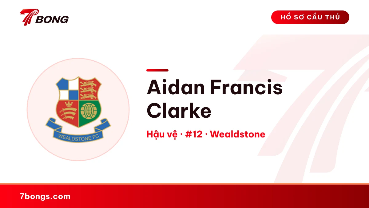 Aidan Francis Clarke — Wealdstone