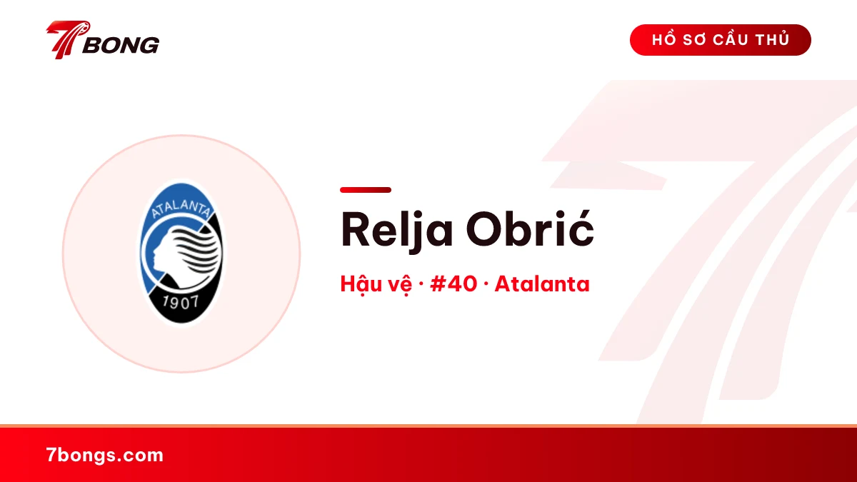 Relja Obrić — Atalanta