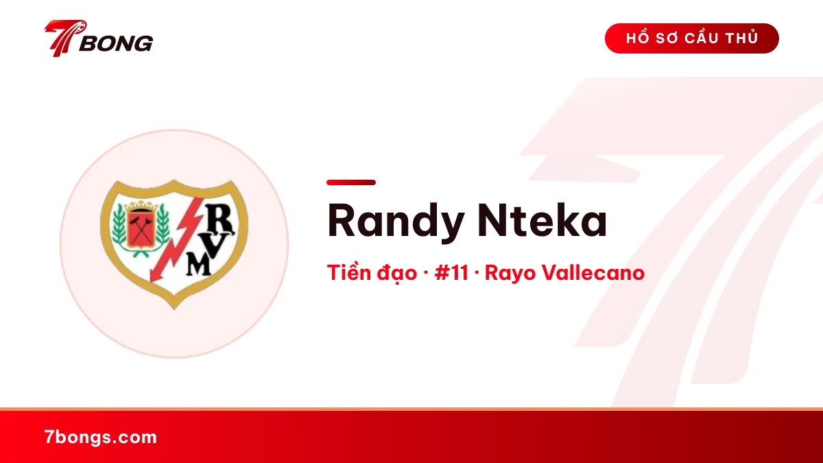 Randy Nteka — Rayo Vallecano