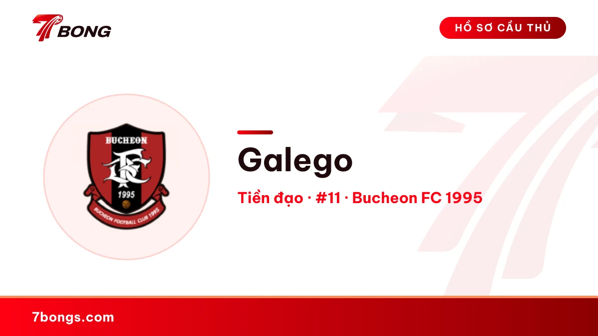 Galego — Bucheon FC 1995
