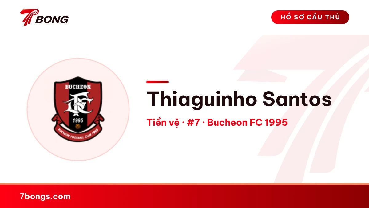 Thiaguinho Santos — Bucheon FC 1995