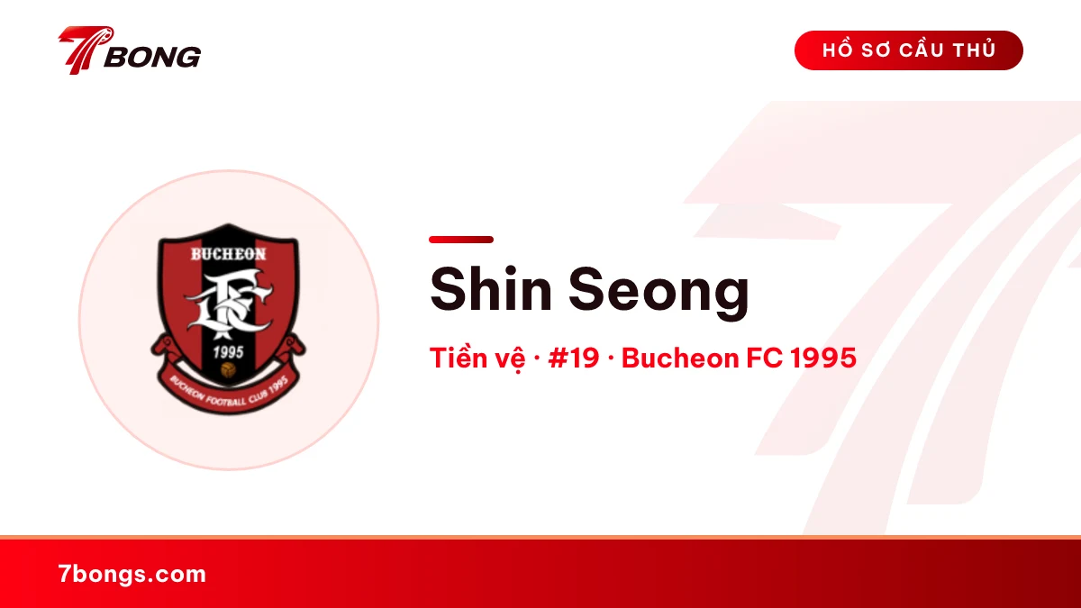 Shin Seong — Bucheon FC 1995