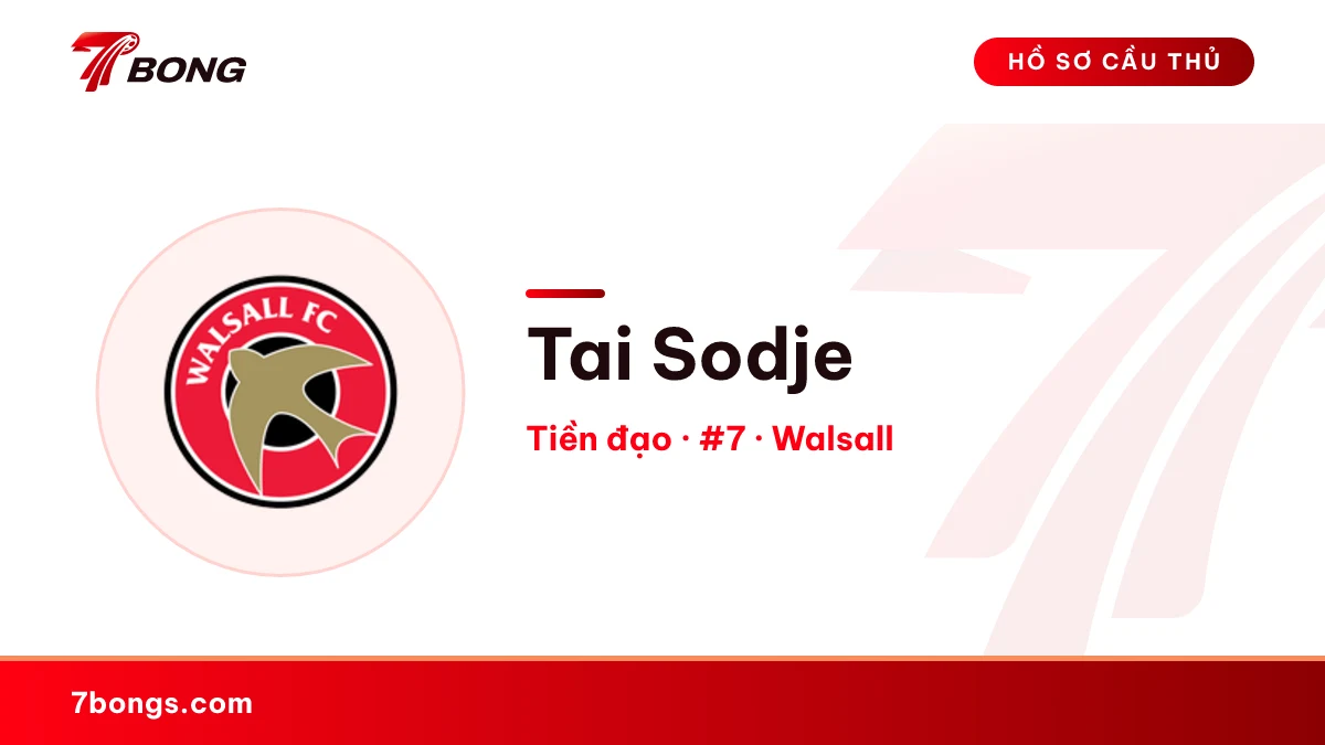 Tai Sodje — Walsall