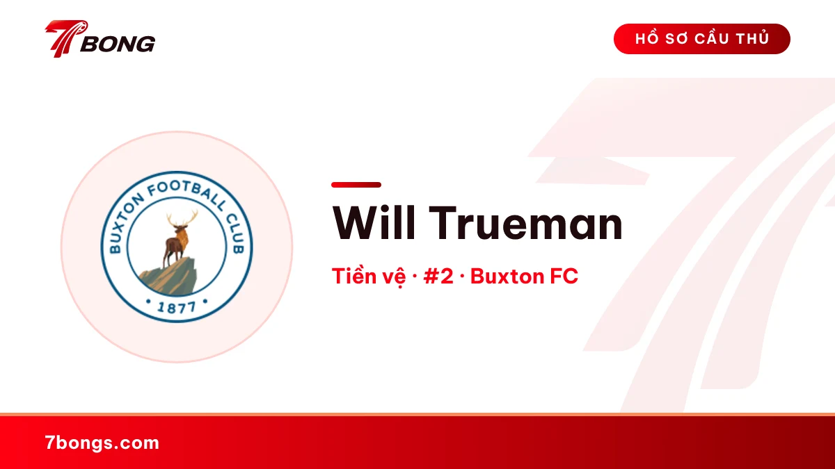 Will Trueman — Buxton FC