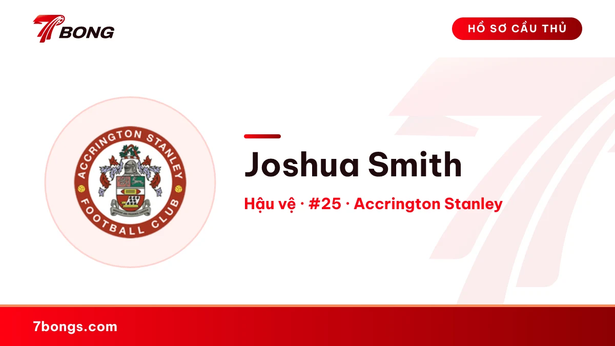 Joshua Smith — Accrington Stanley