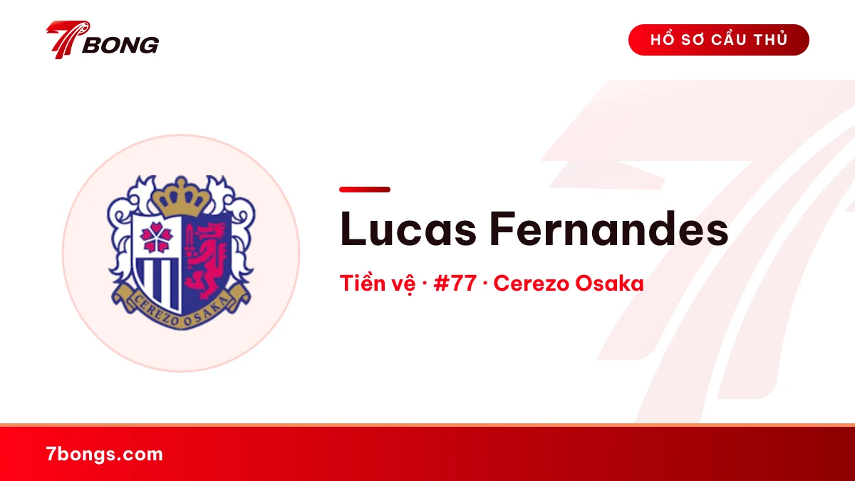 Lucas Fernandes — Cerezo Osaka